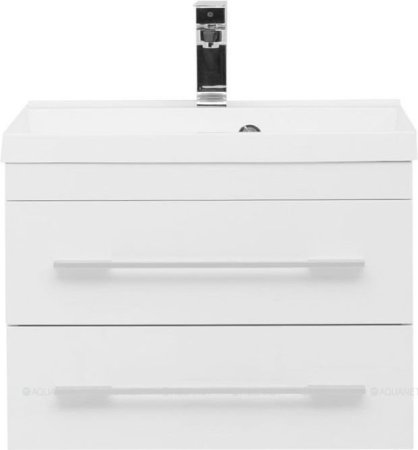 Тумба с раковиной Aquanet Нота 58 белый 