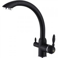 Cмеситель для кухни под фильтр ViEiR V15003-С Черный