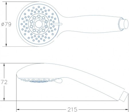 Душевая система Aquanet Static 2.03 257159 Хром 
