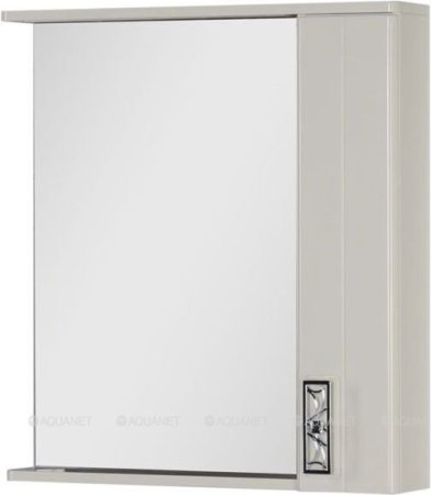 Зеркало-шкаф Aquanet Паллада 80 слоновая кость 