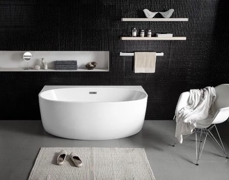 Акриловая ванна Azario Cambridge 170х88 CAM17289 без гидромассажа 