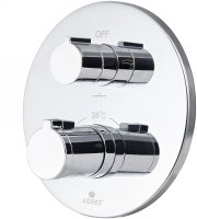 Смеситель для душа Kaiser Areva 08077 с термостатом Хром