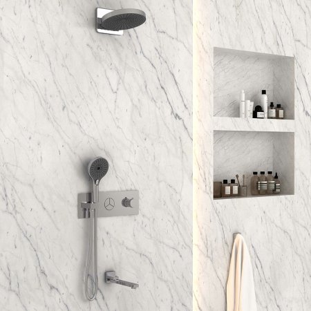 Душевая система Vincea Inspire VSFW-432TI1CH с термостатом Хром 