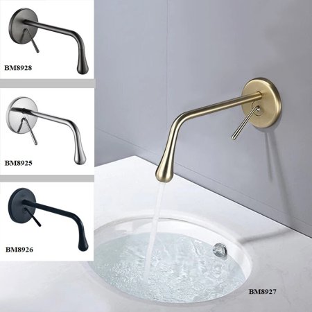 Смеситель Boch mann Tropfen-BN для раковины матовый никель 