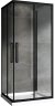 Душевой уголок Abber Schwarzer Diamant 90х90 AG02090BH-S90B профиль Черный стекло прозрачное 