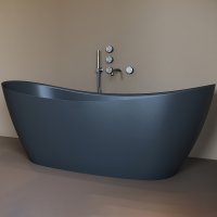 Ванна из искусственного камня Salini Noemi 170х75 101722MRF покраска по RAL полностью матовая