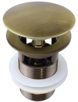 Донный клапан Bronze de Luxe 21972, бронза