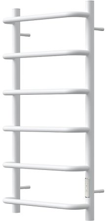 Электрический полотенцесушитель Point Ника PN08848W П6 400x800 диммер справа Белый 