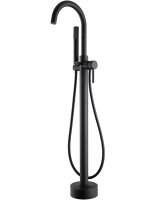 Смеситель для ванны Abber Wasser Kreis AF8116B Черный матовый