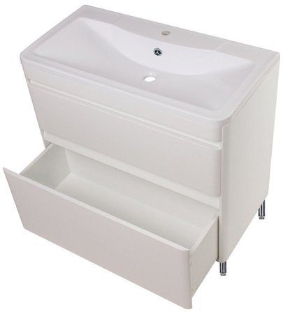 Тумба под раковину Style Line Атлантика Люкс Plus 90 СС-00002212 Антискрейч 