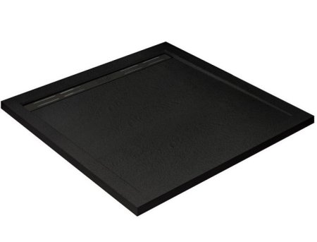 Поддон для душа Cezares TRAY-AS-A-100-30-NERO 100х100 см, черный 