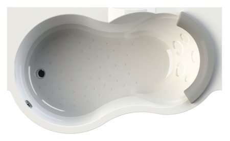 Акриловая ванна Радомир Паллада Комфорт Gold левая 