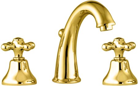 Смеситель для раковины Fiore MARGOT 26OO0628, золото 