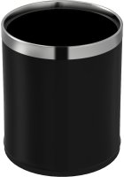 Ведро для мусора WeltWasser Axen BL 6L 10000003987 Черное матовое