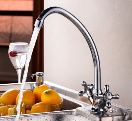 Смеситель Rossinka H02-71 Хром 