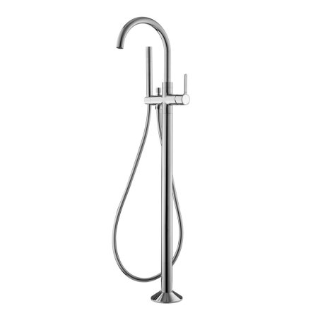 Смеситель Cezares Eco-VDP ECO-VDP-01 для ванны, напольный, хром 