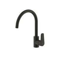 Смеситель для кухни Bravat Source F7173218BW-ENG, черный Смеситель для кухни Bravat Source F7173218BW-ENG, черный