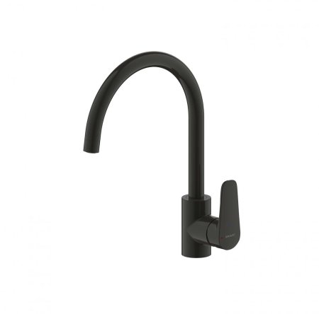 Смеситель для кухни Bravat Source F7173218BW-ENG, черный 