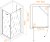 Душевой уголок RGW LE-034 (LE-003 + Z-14) 800x1000 