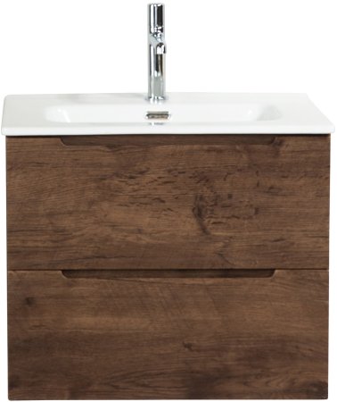 Тумба с раковиной BelBagno ETNA39-600/390-2C-SO-RW-P Rovere Moro 
