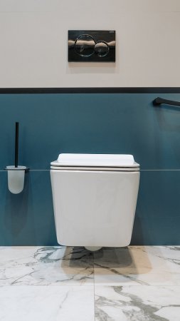 Унитаз подвесной Creto Logan L2 1002-001-L2W с крышкой-сиденьем, безободковый 