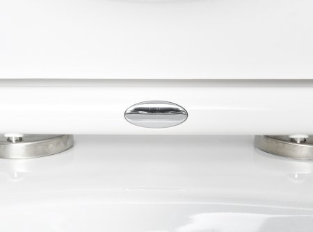 Унитаз подвесной Creto Logan L2 1002-001-L2W с крышкой-сиденьем, безободковый 