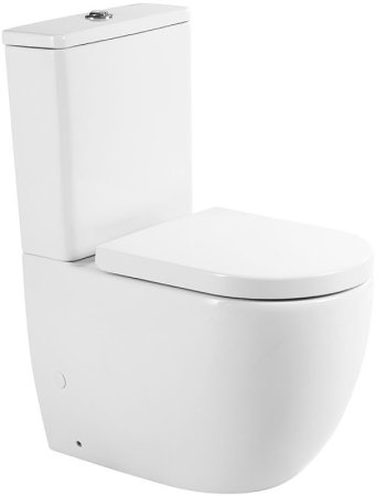 Унитаз компакт BelBagno Sfera-TR BB2128CPR без бачка и сиденья 