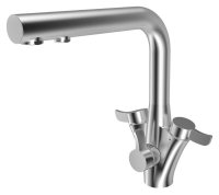 Смеситель Zorg Inox Luna для кухонной мойки