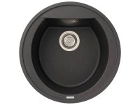 Мойка для кухни каменная Longran Amanda AMG 51 Оникс