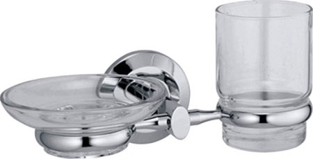 Стакан WasserKRAFT Rhein K-6226 с мыльницей 