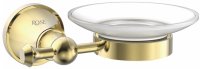 Мыльница Rose RG1903E, золото