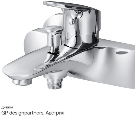 Смеситель для ванны AM.PM Like F8010016 Хром 