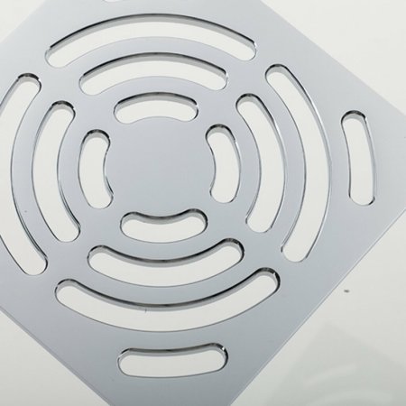 Душевой трап Gappo G81052 с решеткой Хром 