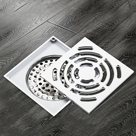 Душевой трап Gappo G81052 с решеткой Хром 