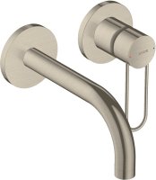 Смеситель Axor Uno 38121820 для раковины, шлифованный никель