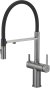 Смеситель для кухни с подключением фильтра для воды Rose R358T, оружейная сталь 