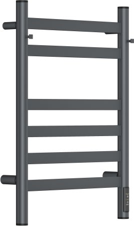 Полотенцесушитель электрический APEXTERMO Sfera SF10164GF 600x400 с крючками, графит металлик 