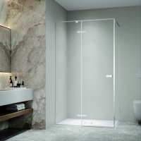 Душевой уголок с распашной дверью на петлях - RGW SV-040 1200x800