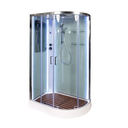 Душевая кабина Deto А102 L LED с кнопкой 
