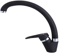 Смеситель для кухни Frap F4113-7 Черный матовый