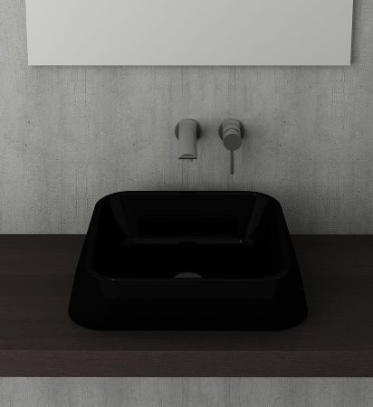 Раковина-чаша Bocchi Firenze 52 1005-005-0125 Черная глянцевая 