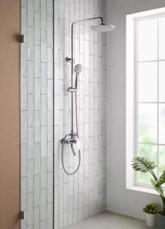 Душевая система Bravat Rhein F6429564CP-A-ENG Хром 