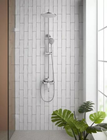 Душевая система Bravat Rhein F6429564CP-A-ENG Хром 