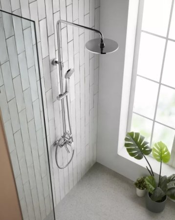 Душевая система Bravat Rhein F6429564CP-A-ENG Хром 