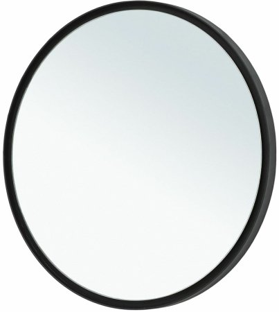 Зеркало Allen Brau Infinity 80 1.21017.BL с подсветкой Черное с сенсорным выключателем 