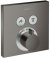 Смеситель для душа Hansgrohe ShowerSelect 15763340 с термостатом Шлифованный черный хром 