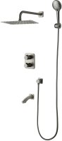 Душевая система Lemark Bronx встраиваемая (LM3742GM) Душевая система Lemark Bronx встраиваемая (LM3742GM)