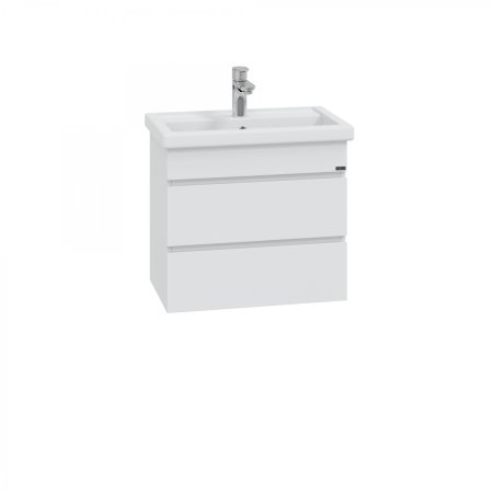 Тумба подвесная Санта Марс 60 2 ящика с умывальником Фостер 60 