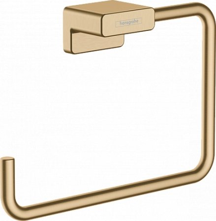 Полотенцедержатель Hansgrohe AddStoris 41754140, матовая бронза 