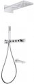 Душевая система Abber Rund AF8753 с термостатом Хром 